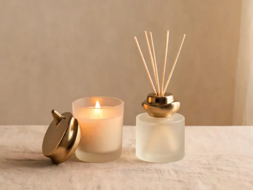 Luxury candle and home fragrance set