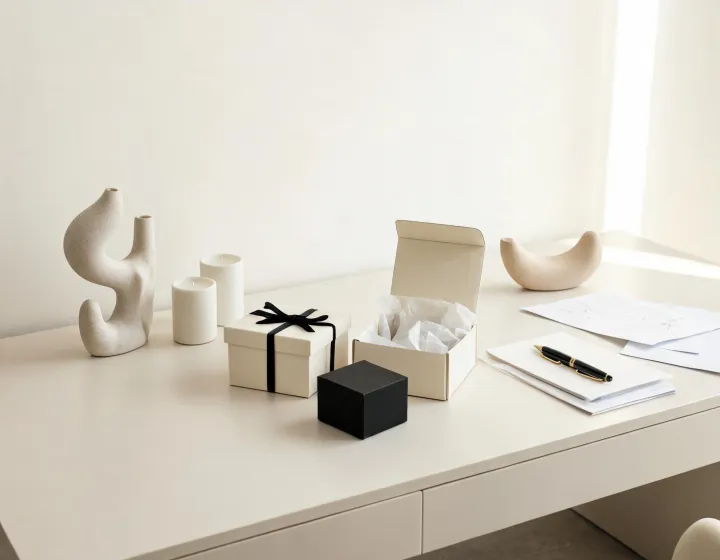 Curated gift service desk